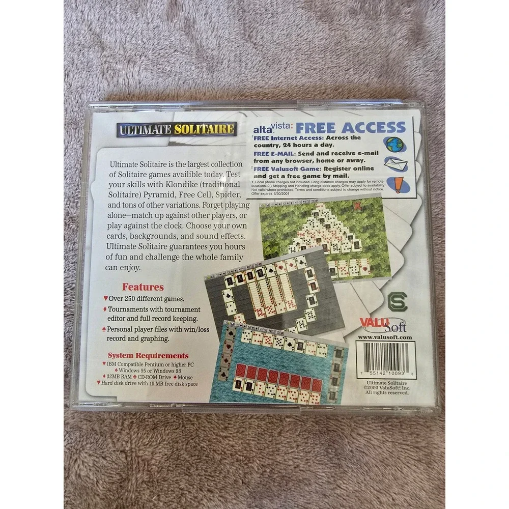 ValuSoft ultimate solitaire
